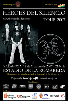 Héroes del Silencio tour 2007